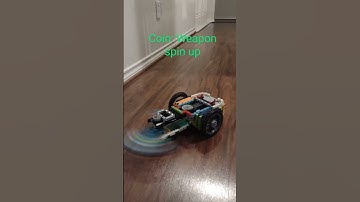 Lego BattleBot MOC: Coin/Lego TombStone (Offset horizontal spinner showcase)
