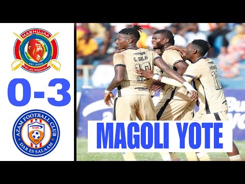 MAGOLI YOTE Mashujaa FC 0 3 Azam FC Highlights NBC Premier League 01 11 2023 