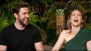 John Krasinski Makes Emily Blunt Cry Laughing