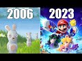 Evolution Of Raving Rabbids Games 2006 2023