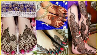 kashees foot mehndi design  | bridal foot mehndi design | simple  foot mehndi design screenshot 2