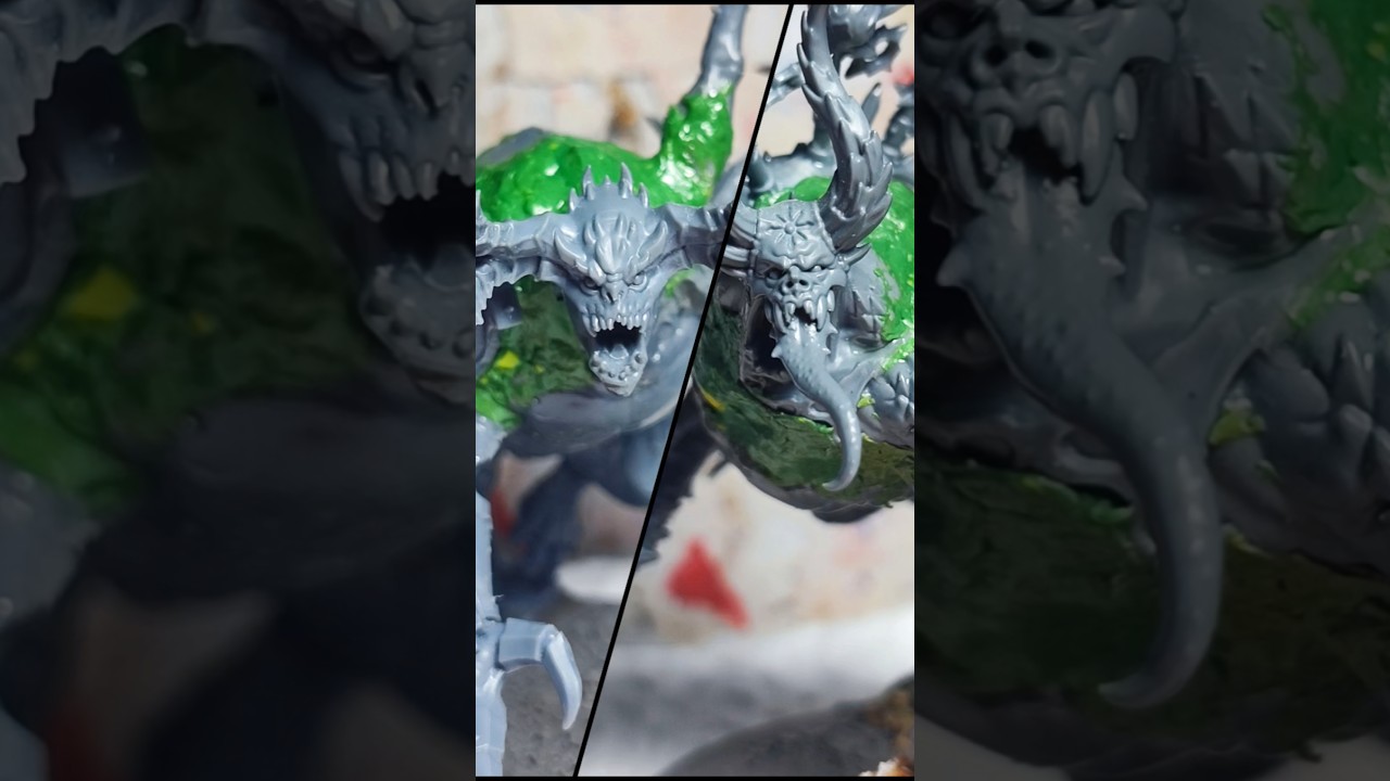 Kitbash&Conversion Chaos Spawn to my Word Eaters Army