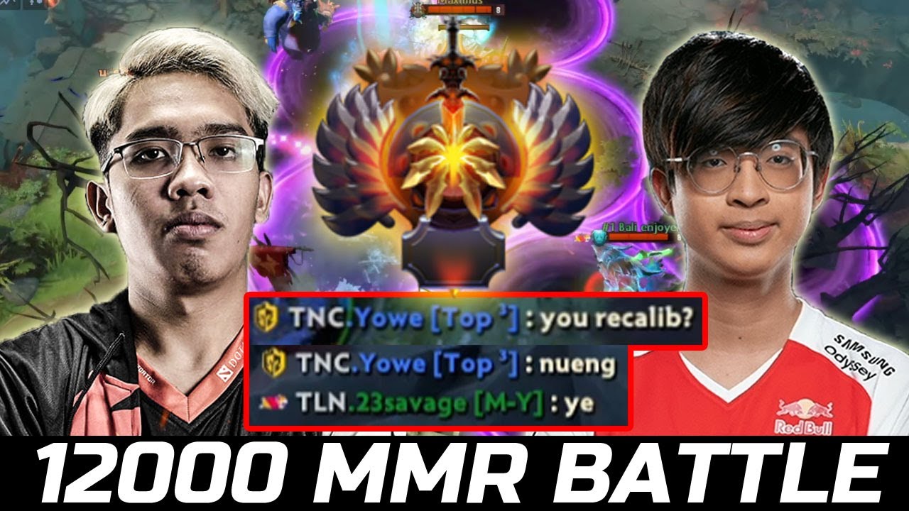 TNC.YOWE VS TALON.23SAVAGE - 12000 MMR SEA SERVER BATTLE DOTA 2