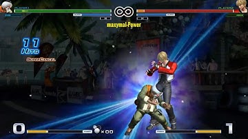KOF XIV (Version 2.00) - Chin Gentsai - 100% Combo - LIVE (By " maxymal-Power ").
