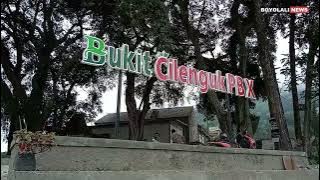 Indahnya Puncak Merapi dari Bukit Cilenguk Petilasan Raja Pakubuwono X