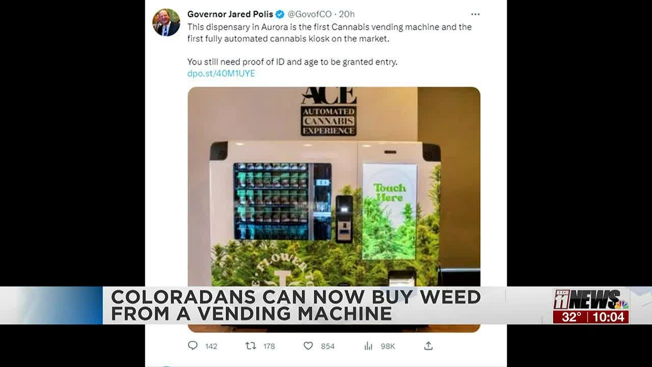 Coloradans can now buy weed from a vending machine