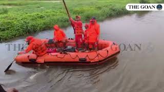 Youth goes missing after vehicle plunges into Salvador do Mundo creek last night