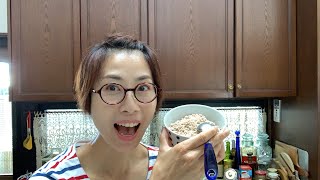Making Biscuits with Almond Pulp