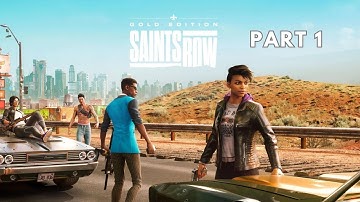 SAINTS ROW GOLD EDITION Intro Gameplay Walkthrough Part 1 FULL GAME [PC] - No Commentary