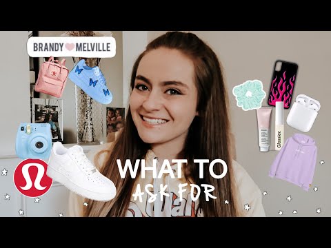 things to ask for your birthday teenage girl