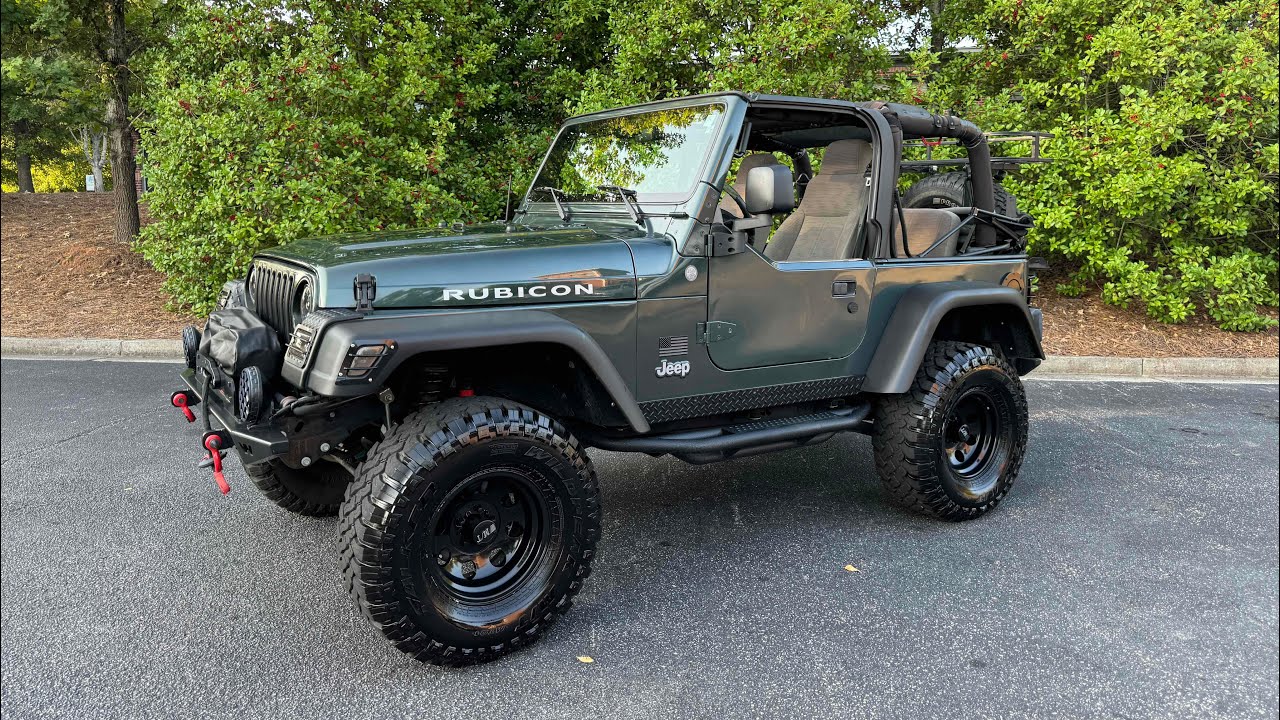 2004 Jeep Wrangler TJ Rubicon - 84k miles, Moss Green Pearl - Excellent Condition, Fully Serviced
