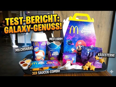 Super Mario Galaxy bei McDonald's - Cash Grab oder super? Test