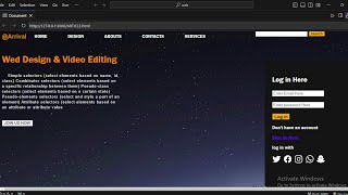 HOW TO CREATE WEBSITE PART 4
