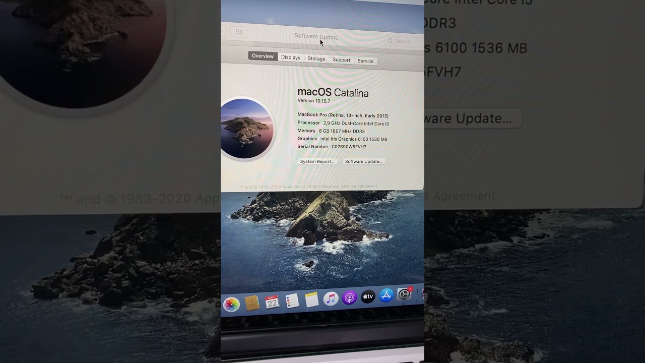 Macbook Pro 2015 upgrade macOS Catalina 10.15 to macOS Monterey 12.7 