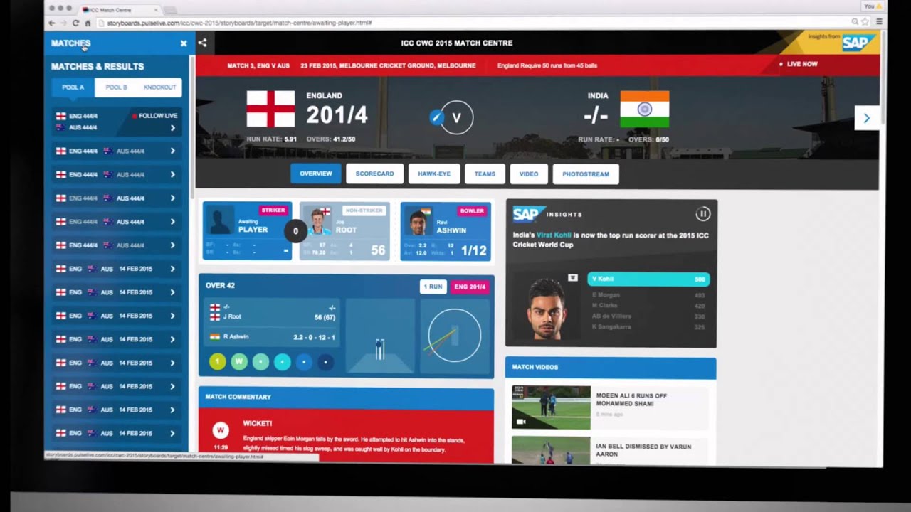 ICC Digital at #cwc15