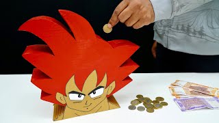 How To Make Goku Money Saving Box With Passcode