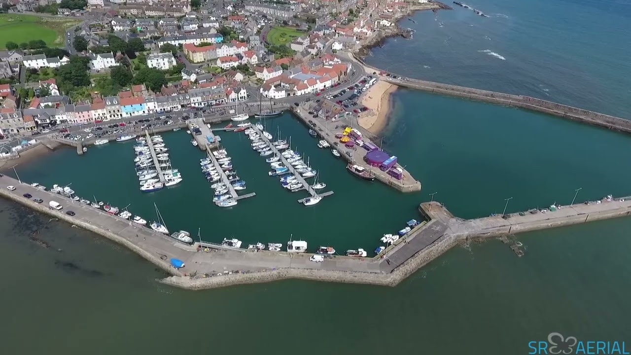 Anstruther from Above | Stunning Drone Tour of Scotland’s Coastal Village