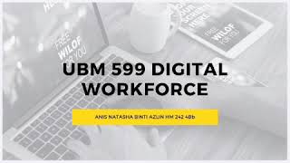 UBM 599 SELF REFLECTION