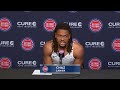 Post-Game Press Conference: Chaz Lanier | Pistons vs. Bulls  | 1.7.26