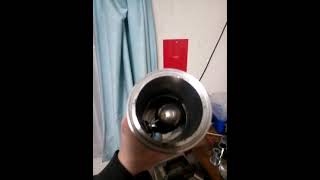 First warp drive test!