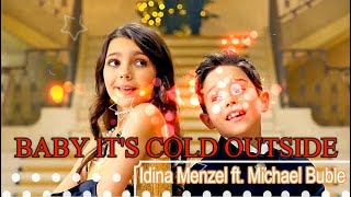 Baby It's Cold Outside by Idina Menzel ft. Michael Buble (Karaoke/Instrumental/Minus One)