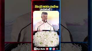 Famous నేను రైస్ తినడం మానేశా ఎందుకంటే ? | CM Chandrababu Naidu Shocking Comments | Myra Media Profile