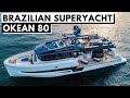 OKEAN 80 SUPERYACHT Tour Power Flybridge Motor Yacht / Liveaboard & Charter