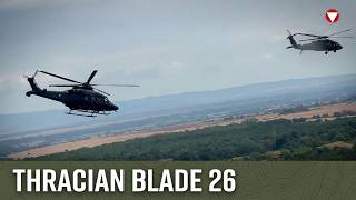 Internationale Hubschrauberübung "Thracian Blade 26"