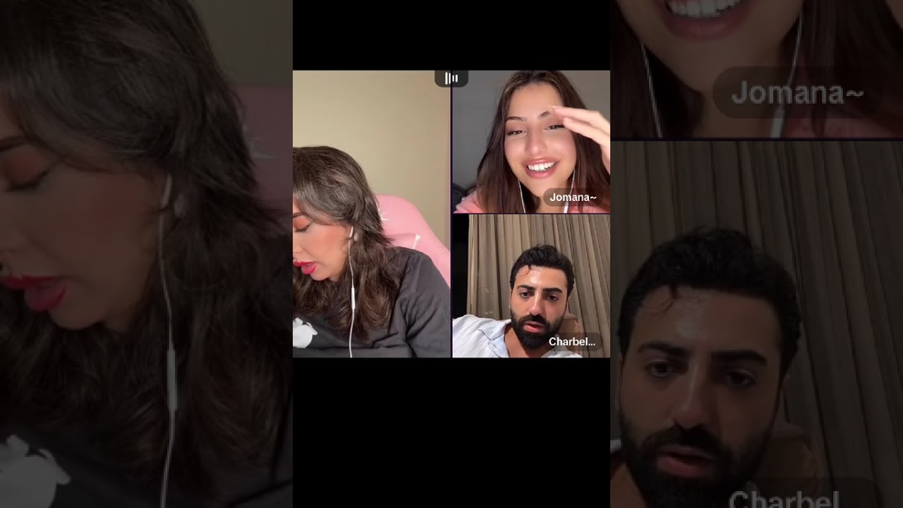 وأخيرا لايف روبي السورية مع جمانة وشربل اللبناني 😍 رد على تعليق المتابعين بخصوص قسمة ونصيب 3 😱