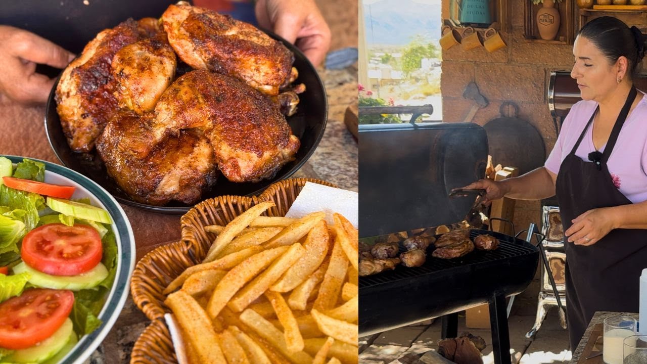 Pollo Asado al Carbón  - El Secreto para un Pollo Jugoso  - La Herencia de las Viudas