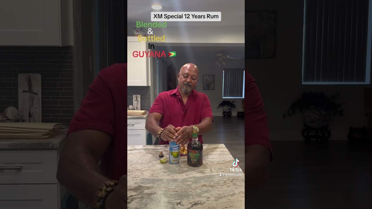 XM Special 12 Years Rum; Made in GUYANA 