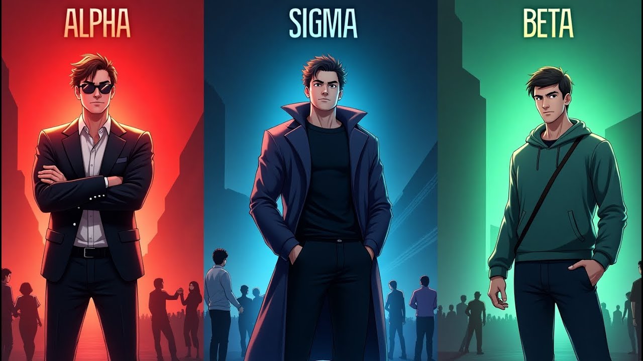 አልፋ፣ ቤታ፣ ሲግማ – የወንዶች 3 አይነቶች በአጭር! አንተ የትኛው ነህ?The 3 Types of Men Explained!Which One Are You?