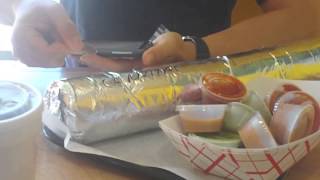 My 2011 Trip to Iguanas Home of the 5lb 18" BurritoZilla before watching Dave Chappelle