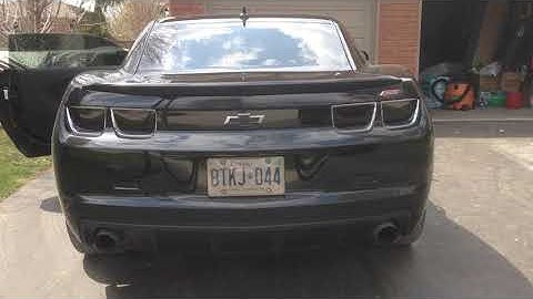 2010 SS Camaro Corsa 3.5" exhaust, Kooks long tube headers, K&N Cold Air