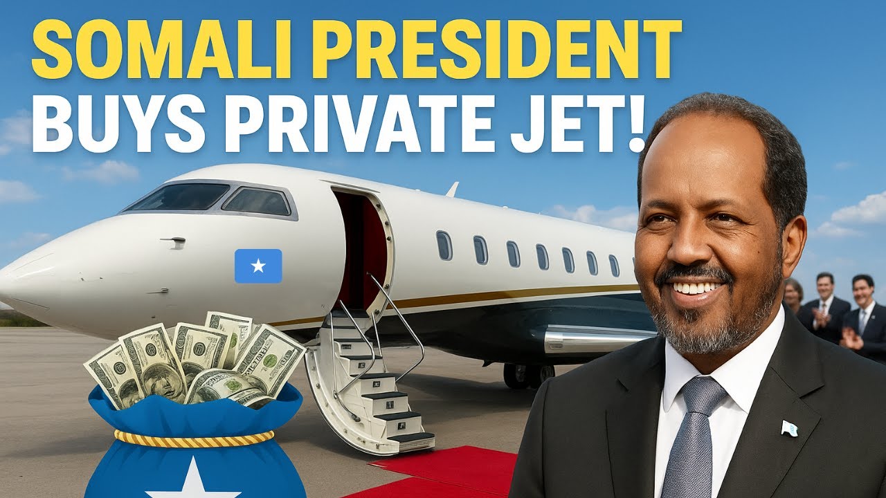 ✈️ Somali President Gets a $80M Private Jet from Qatar