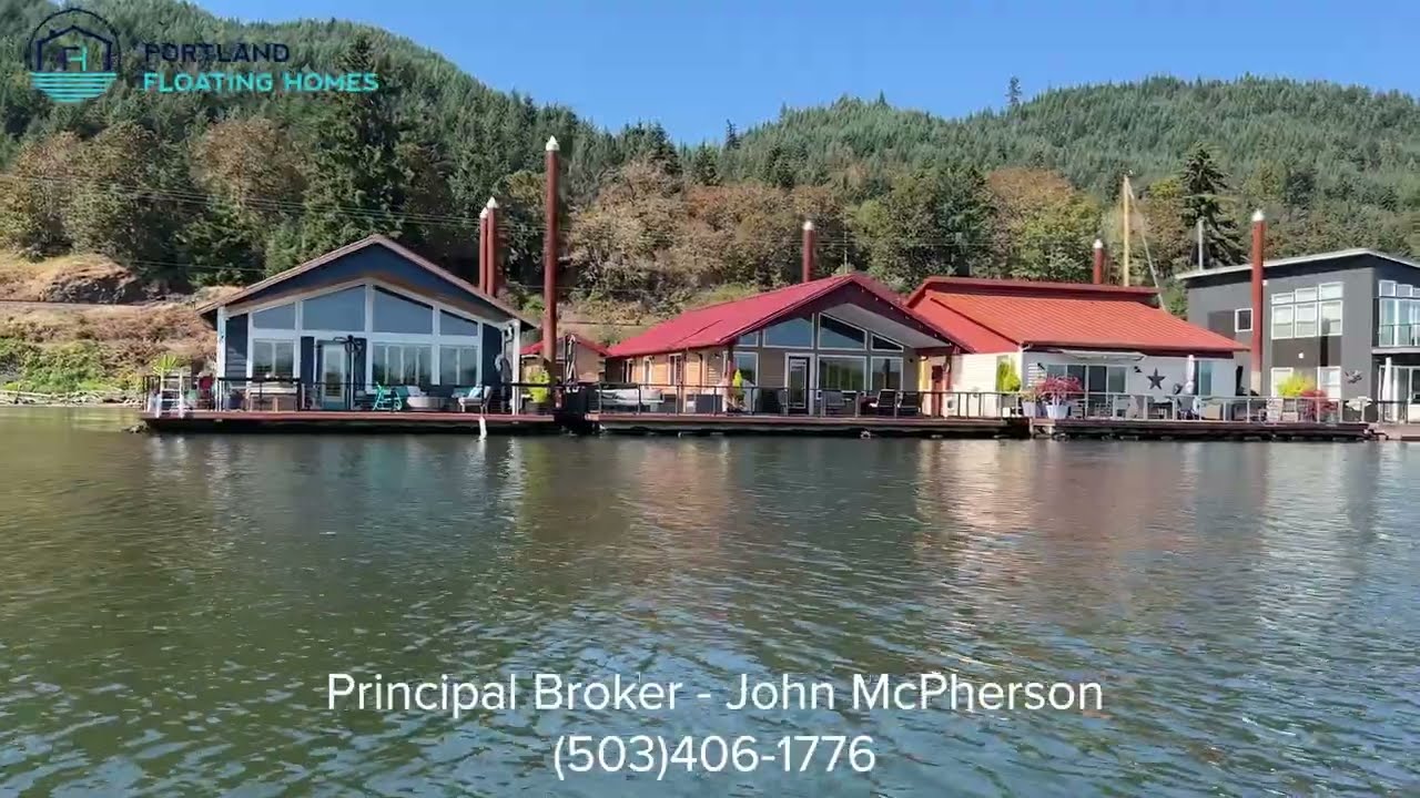 Rocky Pointe Marina | Portland Floating Homes! (Boat tour on the Multnomah Channel!!!)