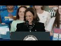 Kamala Harris in Raleigh: Donald Trump is 'unstable, obsessed with revenge'