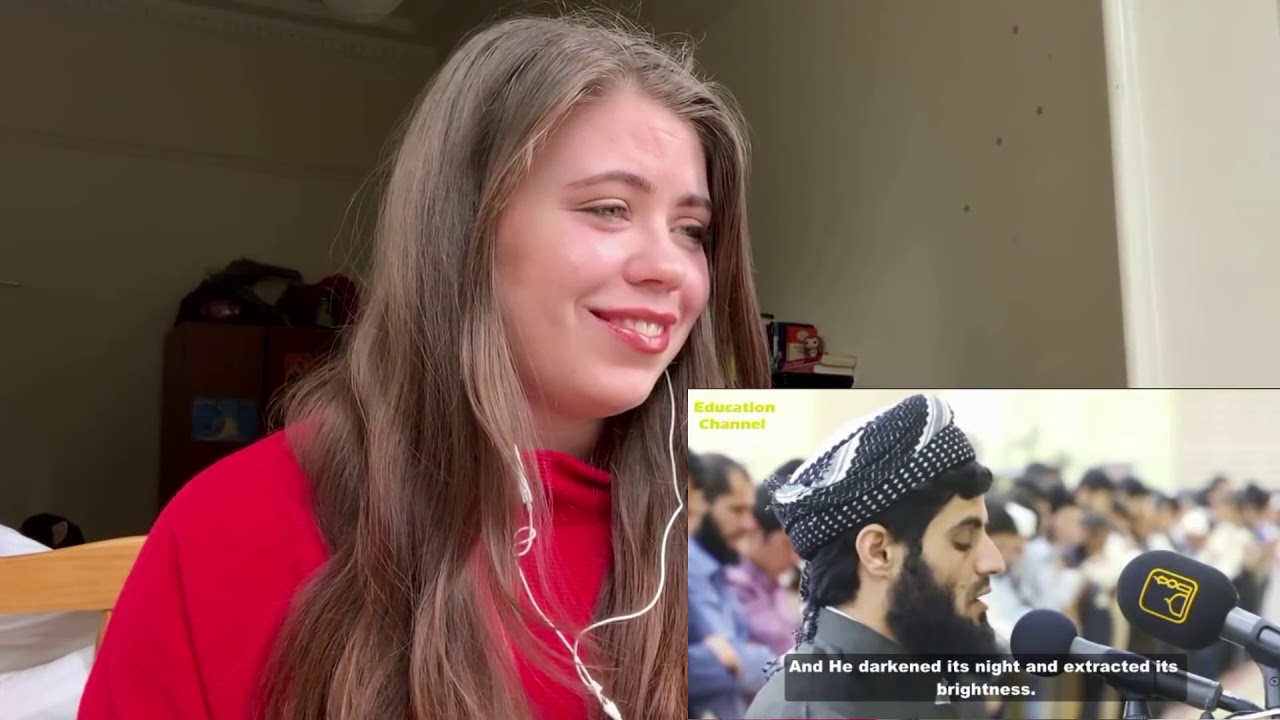 British girl REACTS to the BEST Quran Recitation | Mohammad al-Kurdi