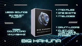 Big Kahuna Drum Kit Vol. 1 [1,800 ] | Producer Drum Kit 2026