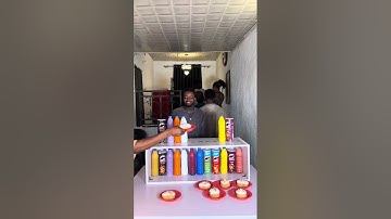 🆕 WATCH A VERY SMART & ENTERTAINING FIVE (5) BOTTLE COLOR MATCHING CHALLENGE - Compilation Video 