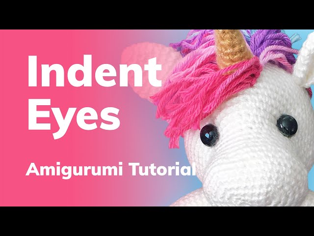 Knitted eyes for Amigurumis and stuffed animals Step by Step