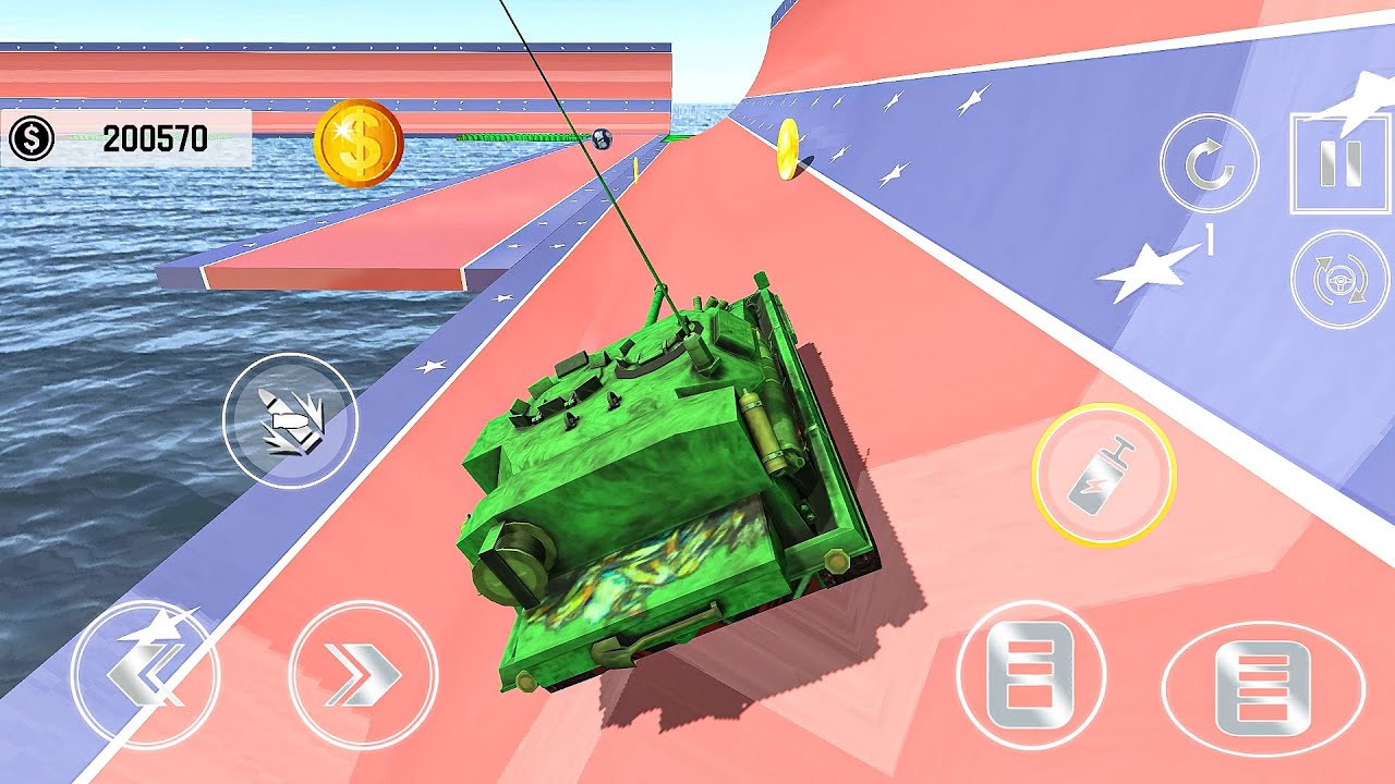 Extreme Racing Tank Stunts #7 | Gameplay Android