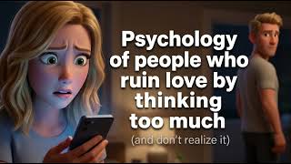 Psychology of people who ruin love by thinking too much (and don't realize it)