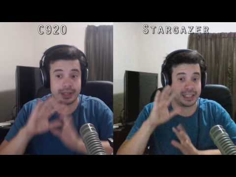 Razer Stargazer VS Logitech C920 - 60FPS and Background Removal