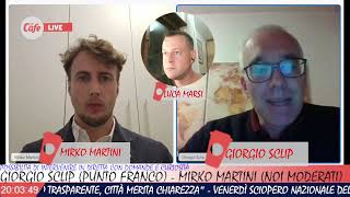 200924 Scontro Su Porto Vecchio Confronto Acceso Tra Mirko Martino E Giorgio Sclip