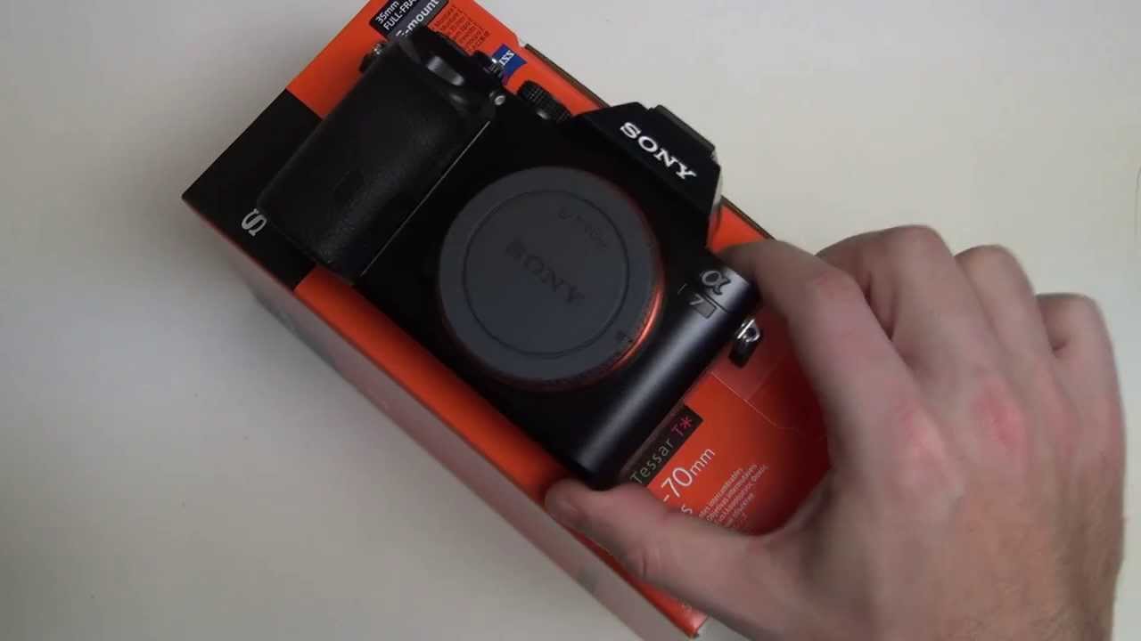 Sony SEL2470Z Vario-Tessar T* FE 24-70mm Unboxing - YouTube