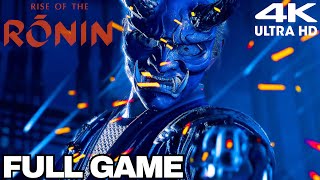 Rise Of The Ronin Gameplay Walkthrough  Game 4k Ultra Hd Ps5  No Commentary