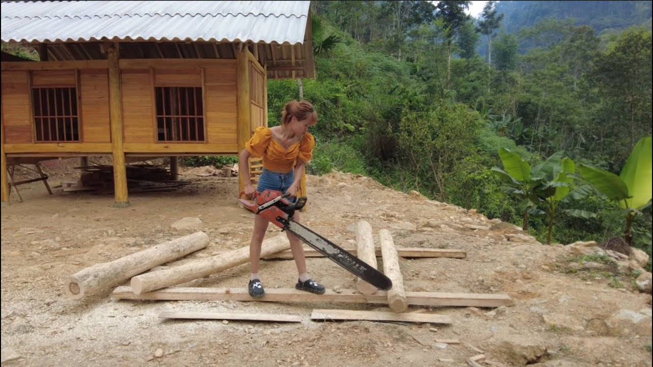 How To Build a Wooden Kitchen, Building A New Life Independent - Green ...