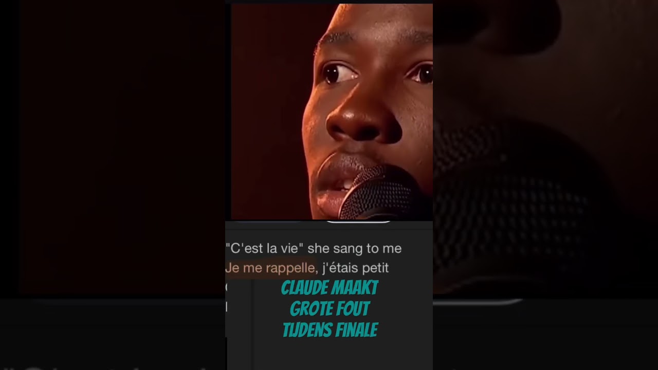 ￼Claude maakt grote fout tijdens finale songfestival 2025 ￼