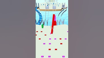 Bridge Race | Level 217 Walkthrough | All levels Gameplay Android / iOS Mobile 3D Game #shorts